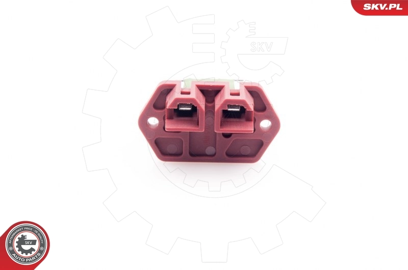 Resistor, interior blower